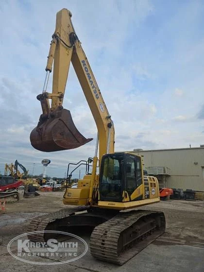 Front of Used Komatsu Excavator